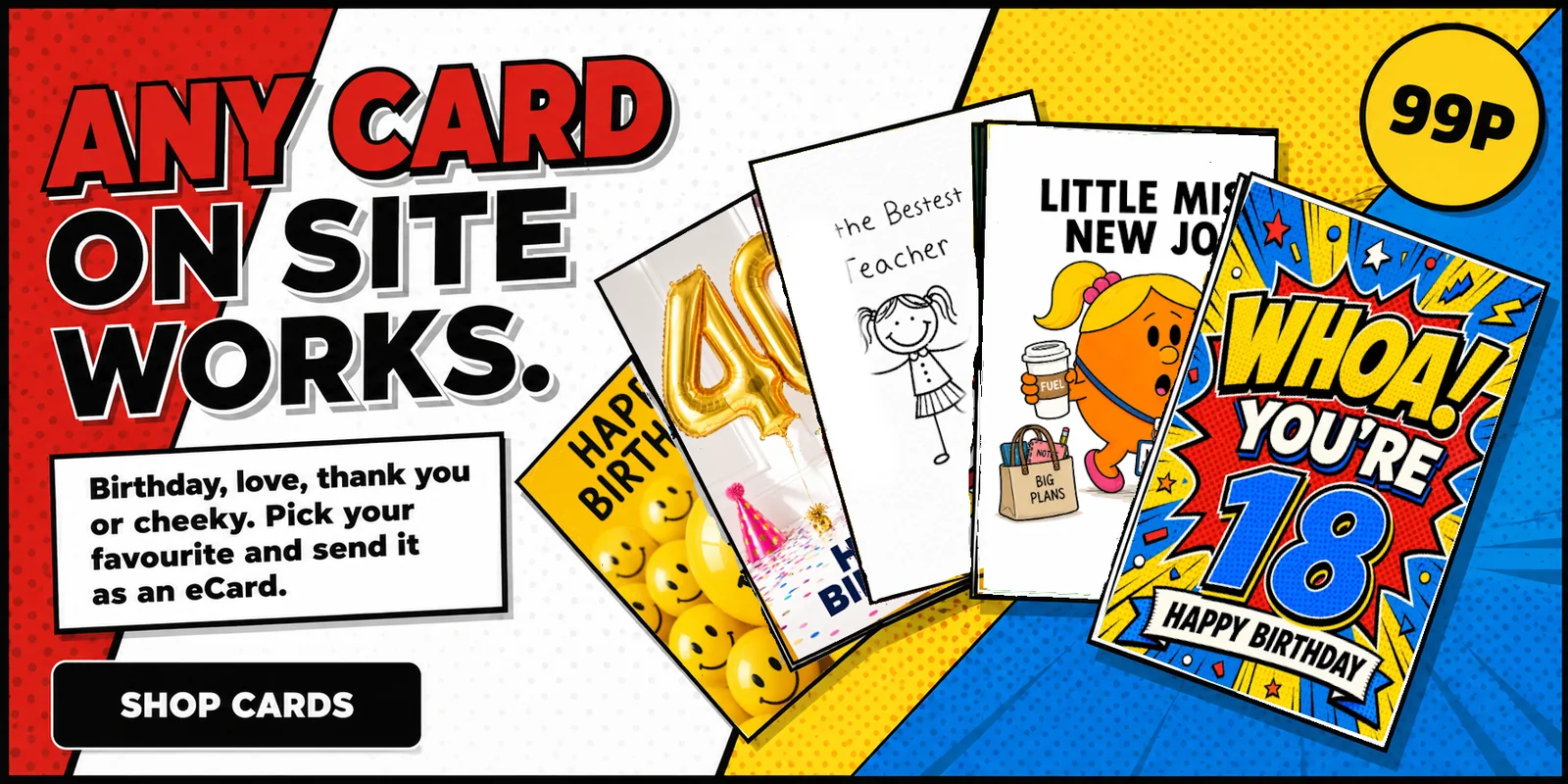 Add your message and send a Bold Types eCard